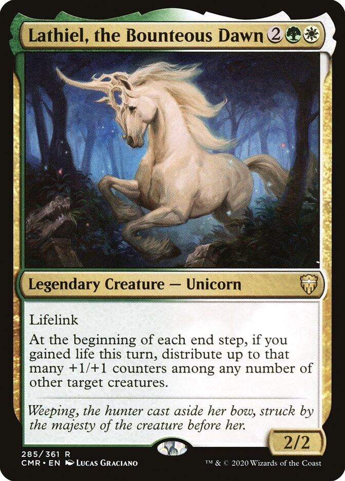 Image for Lathiel, the Bounteous Dawn (285) [Commander Legends] - Magic: The Gathering