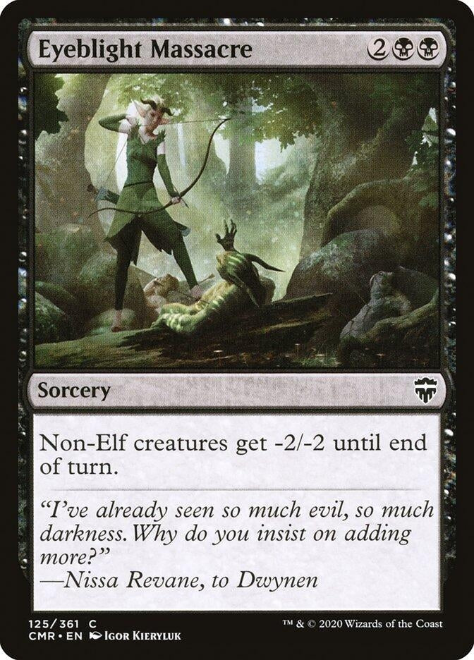 Image for Eyeblight Massacre (125) [Commander Legends] - Magic: The Gathering