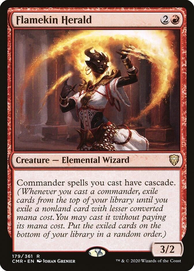 Image for Flamekin Herald (179) [Commander Legends] - Magic: The Gathering