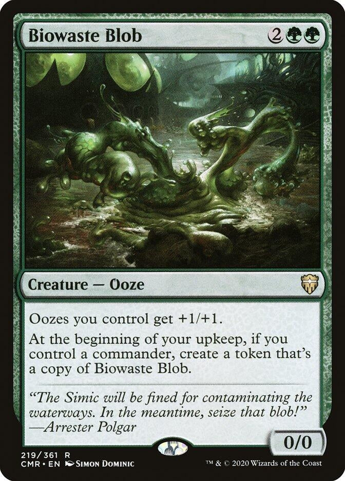Image for Biowaste Blob (219) [Commander Legends] - Magic: The Gathering