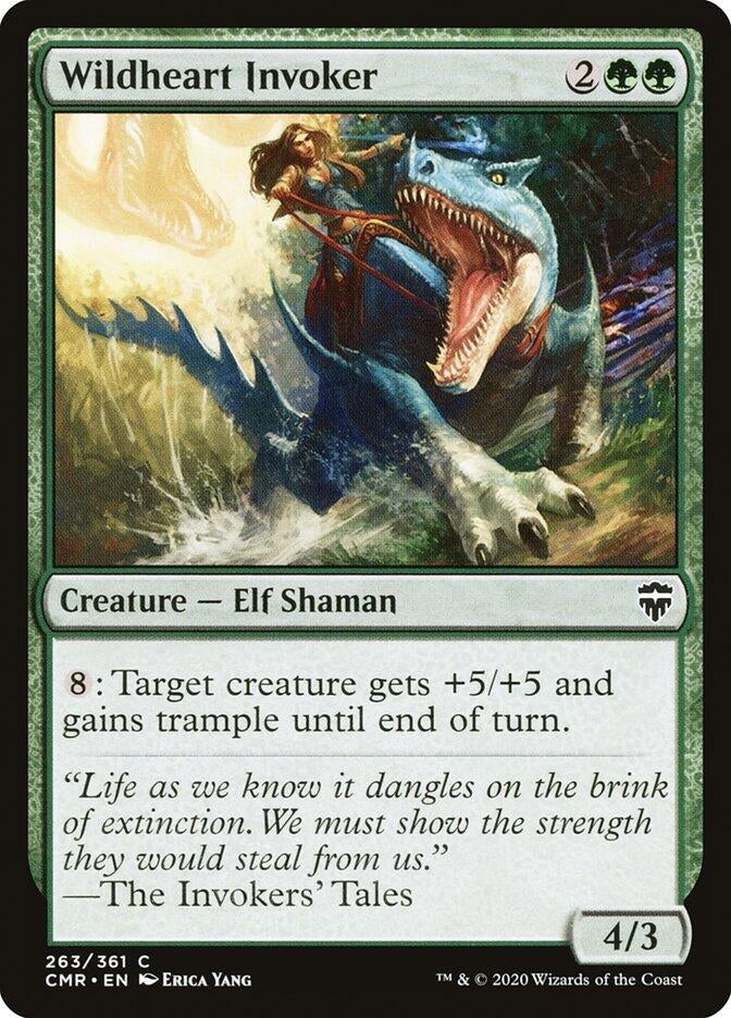 Image for Wildheart Invoker (263) [Commander Legends] - Magic: The Gathering