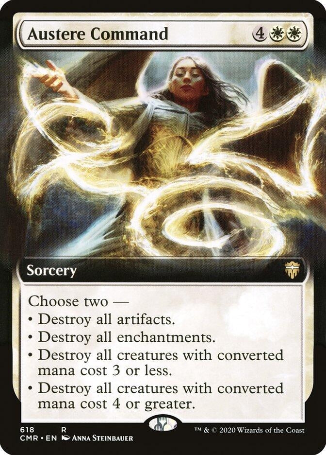 Image for Austere Command (Extended Art) (618) [Commander Legends] - Magic: The Gathering