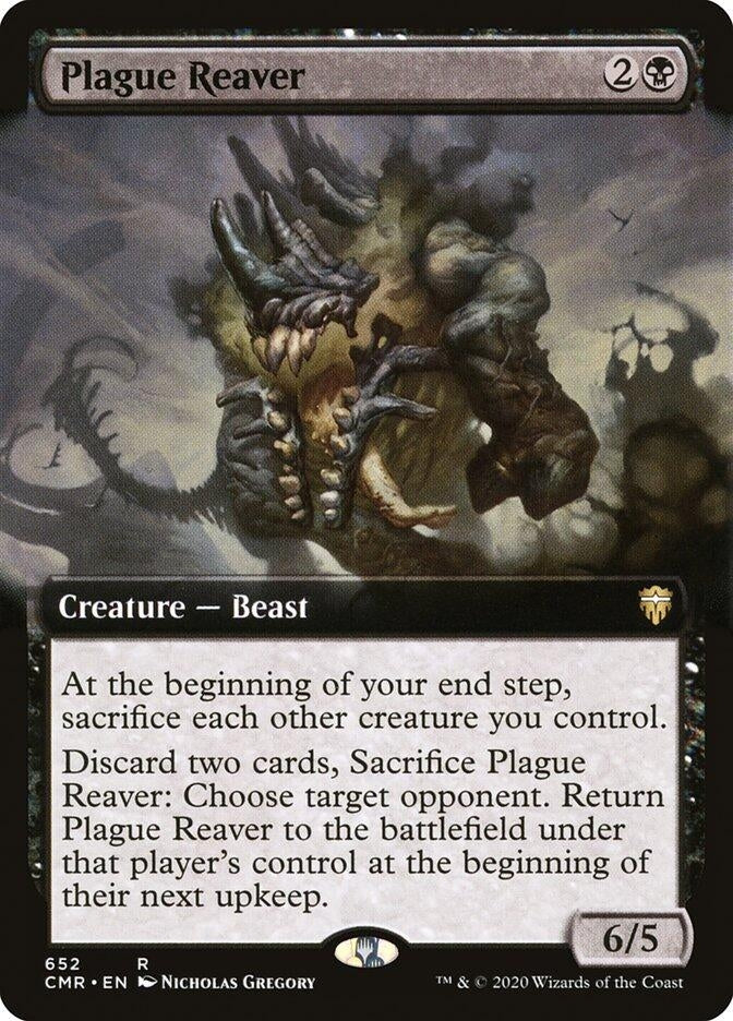 Image for Plague Reaver (Extended Art) (652) [Commander Legends] - Magic: The Gathering