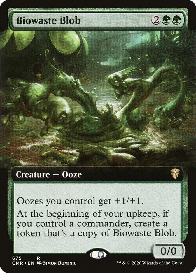 Image for Biowaste Blob (Extended Art) (675) [Commander Legends] - Magic: The Gathering