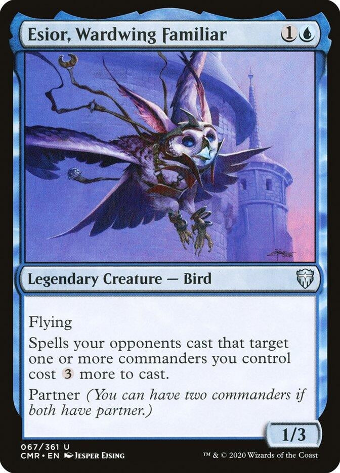 Image for Esior, Wardwing Familiar (67) [Commander Legends] - Magic: The Gathering