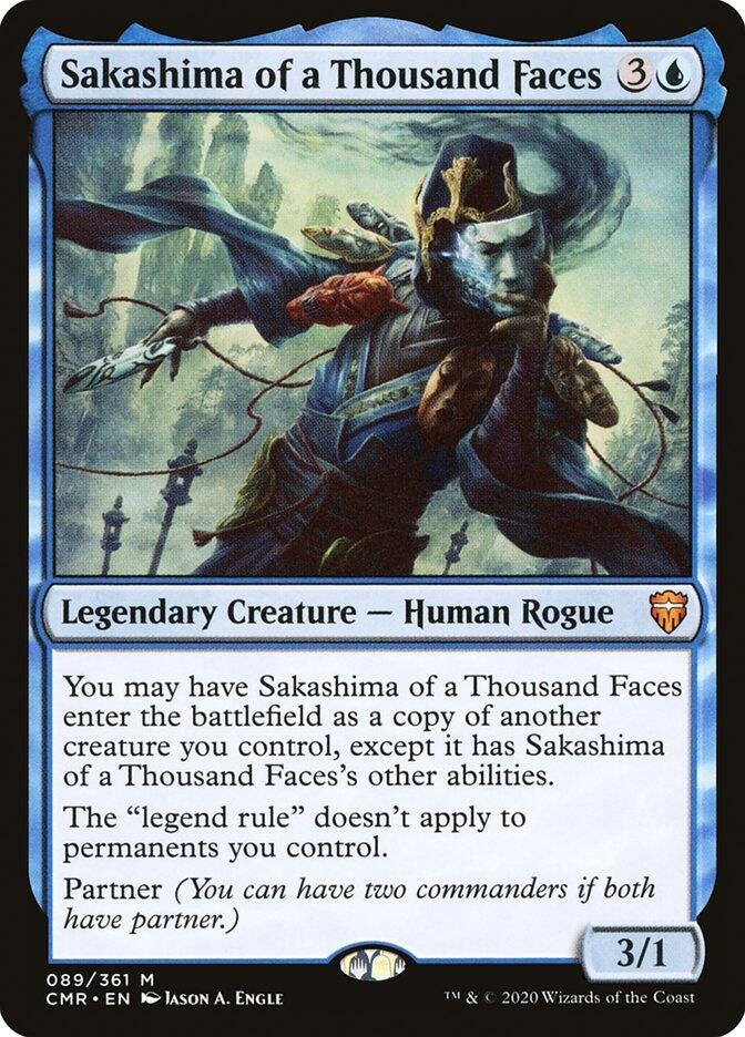 Image for Sakashima of a Thousand Faces (89) [Commander Legends] - Magic: The Gathering