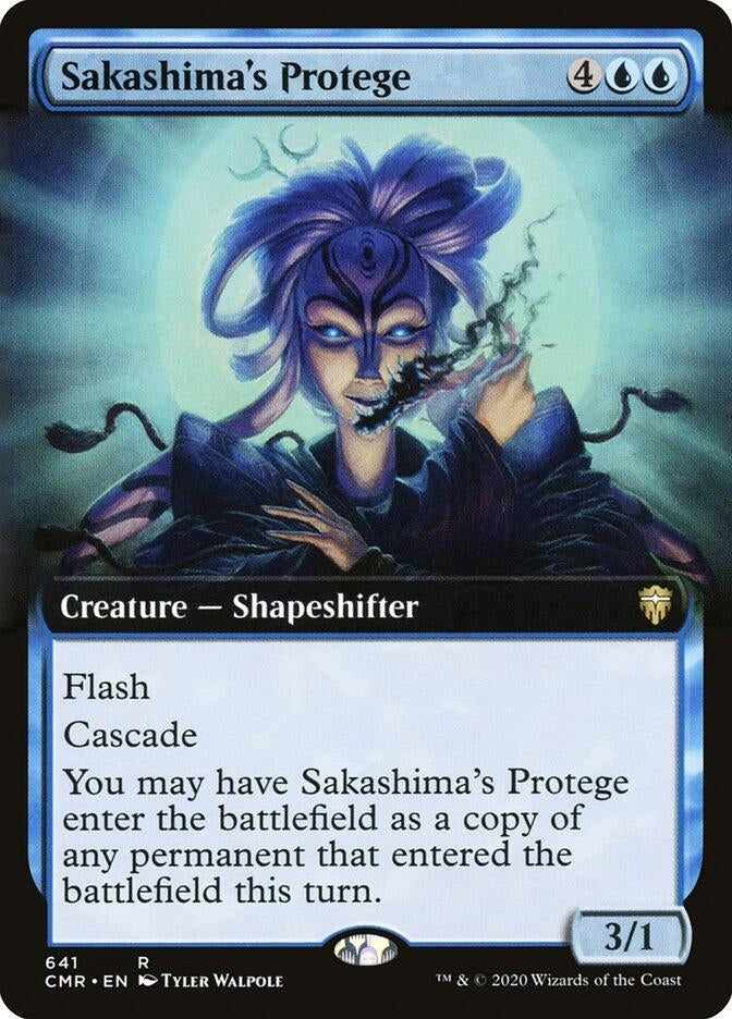 Image for Sakashima's Protege (Extended Art) (641) [Commander Legends] - Magic: The Gathering