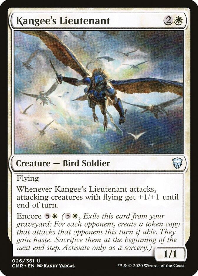 Image for Kangee's Lieutenant (26) [Commander Legends] - Magic: The Gathering