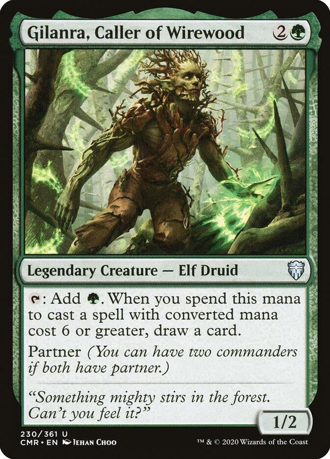 Image for Gilanra, Caller of Wirewood (230) [Commander Legends] - Magic: The Gathering