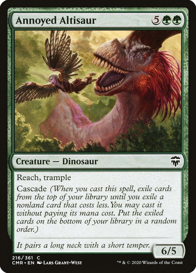 Image for Annoyed Altisaur (216) [Commander Legends] - Magic: The Gathering