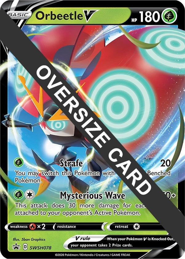 Image for Orbeetle V - SWSH078 (SWSH078) [Jumbo Cards] - Pokemon