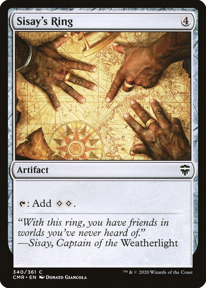 Image for Sisay's Ring (340) [Commander Legends] - Magic: The Gathering