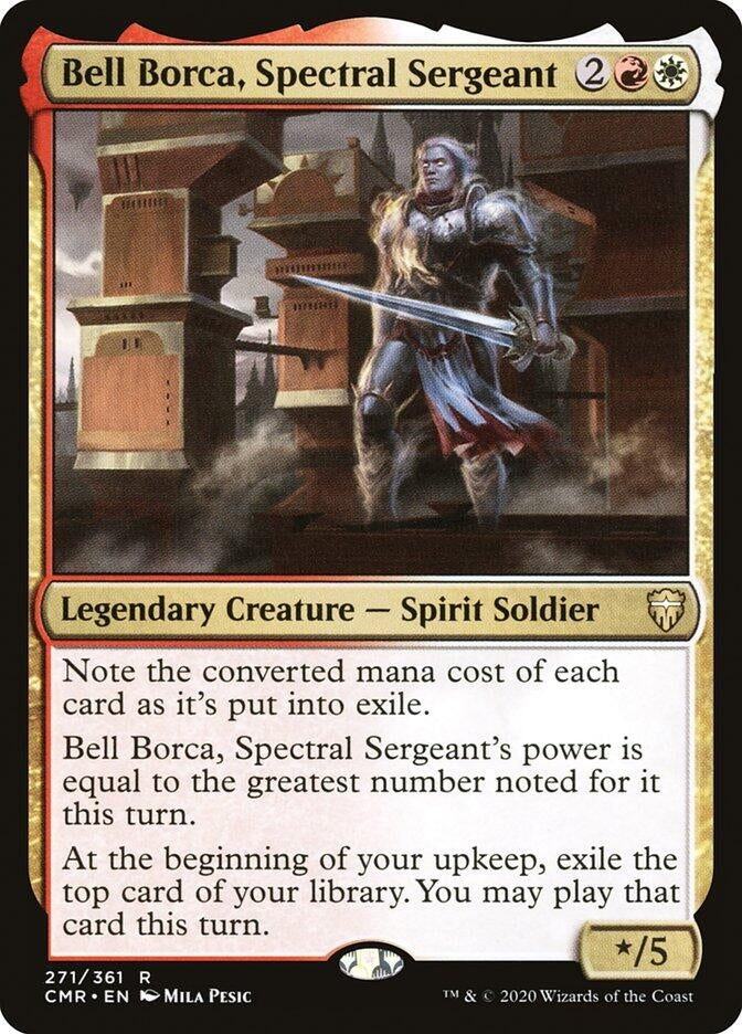 Image for Bell Borca, Spectral Sergeant (271) [Commander Legends] - Magic: The Gathering