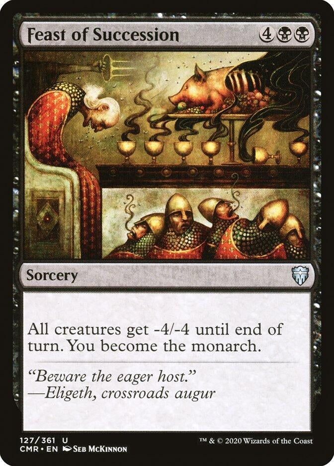 Image for Feast of Succession (127) [Commander Legends] - Magic: The Gathering