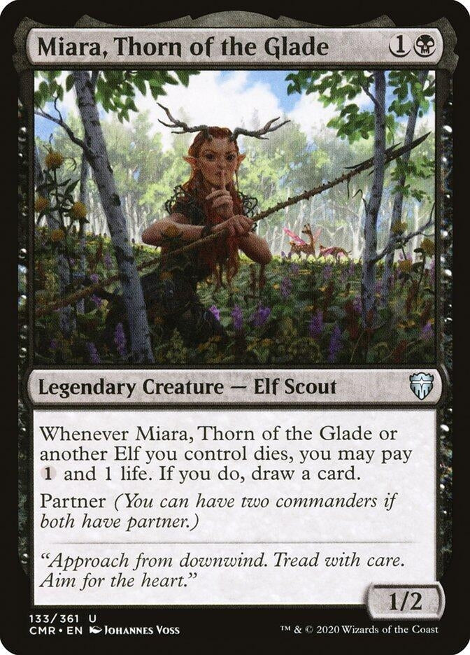 Image for Miara, Thorn of the Glade (133) [Commander Legends] - Magic: The Gathering