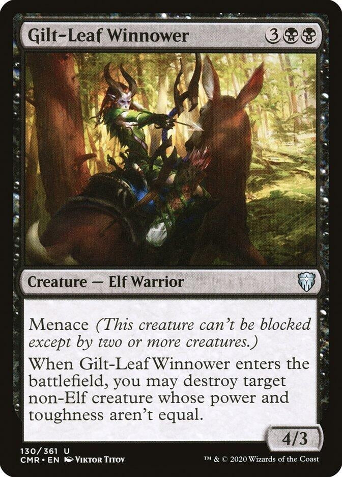 Image for Gilt-Leaf Winnower (130) [Commander Legends] - Magic: The Gathering