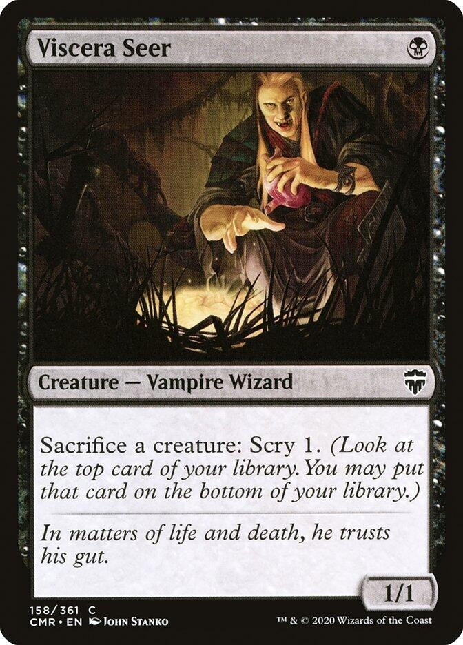 Image for Viscera Seer (158) [Commander Legends] - Magic: The Gathering