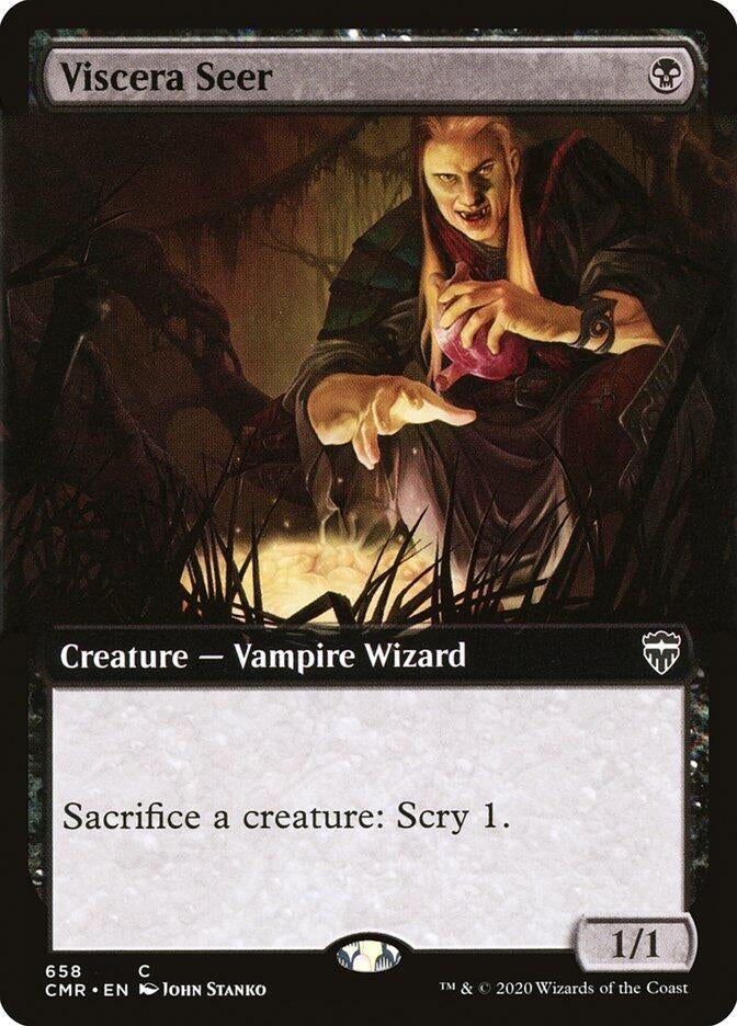 Image for Viscera Seer (Extended Art) (658) [Commander Legends] - Magic: The Gathering