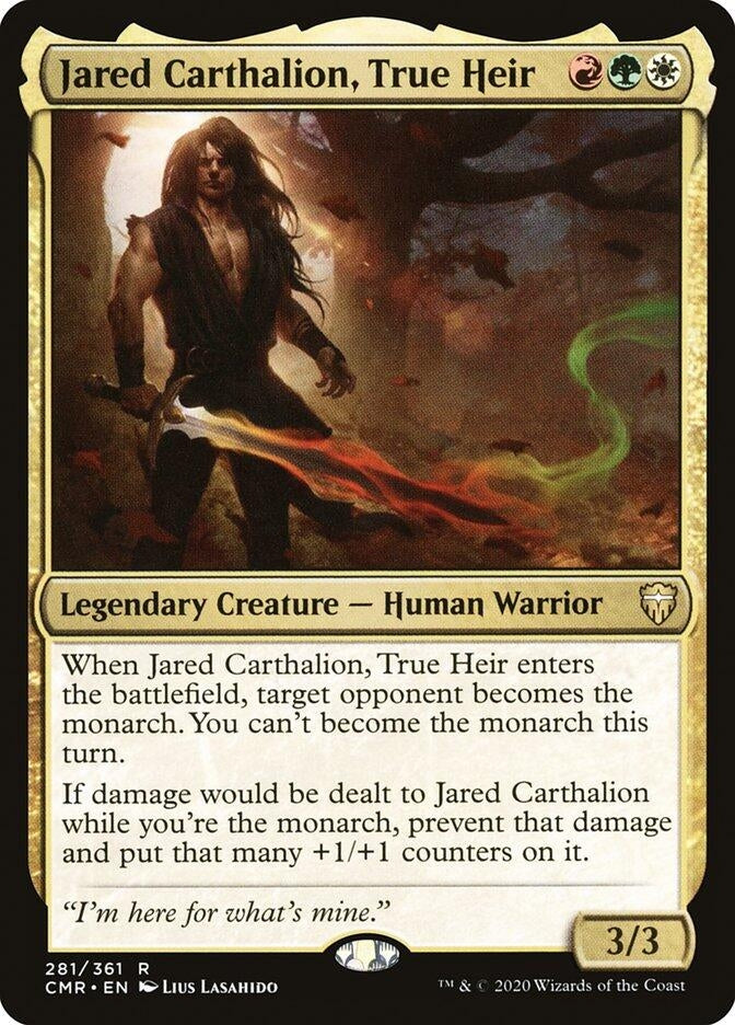 Image for Jared Carthalion, True Heir (281) [Commander Legends] - Magic: The Gathering