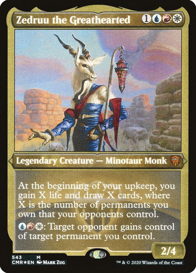 Image for Zedruu the Greathearted (Foil Etched) (543) [Commander Legends] - Magic: The Gathering