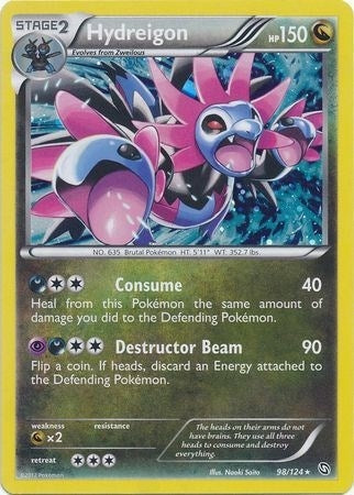 Image for Hydreigon - 98/124 (Cosmos Holo) (098/124) [Blister Exclusives] - Pokemon
