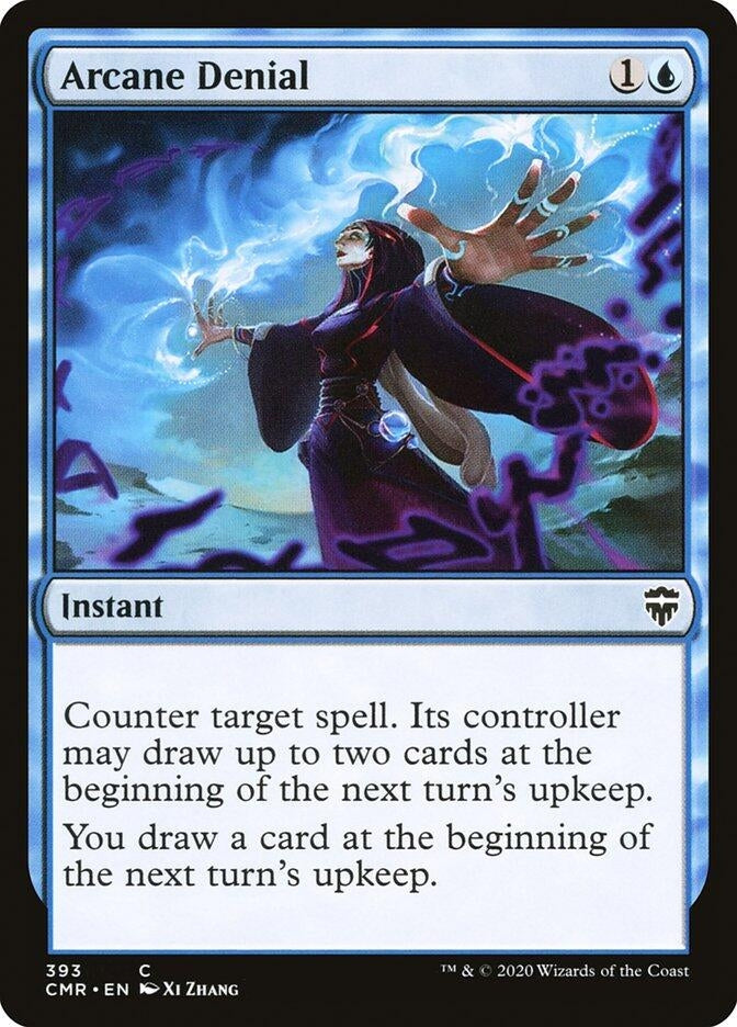 Image for Arcane Denial (393) [Commander Legends] - Magic: The Gathering