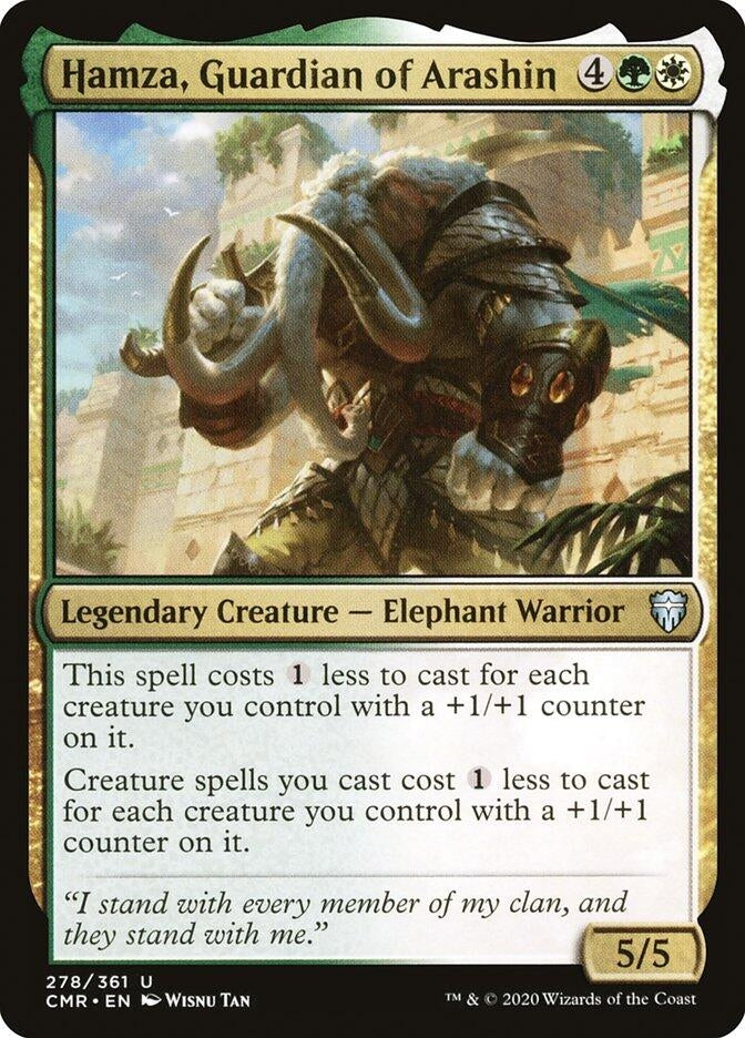 Image for Hamza, Guardian of Arashin (278) [Commander Legends] - Magic: The Gathering