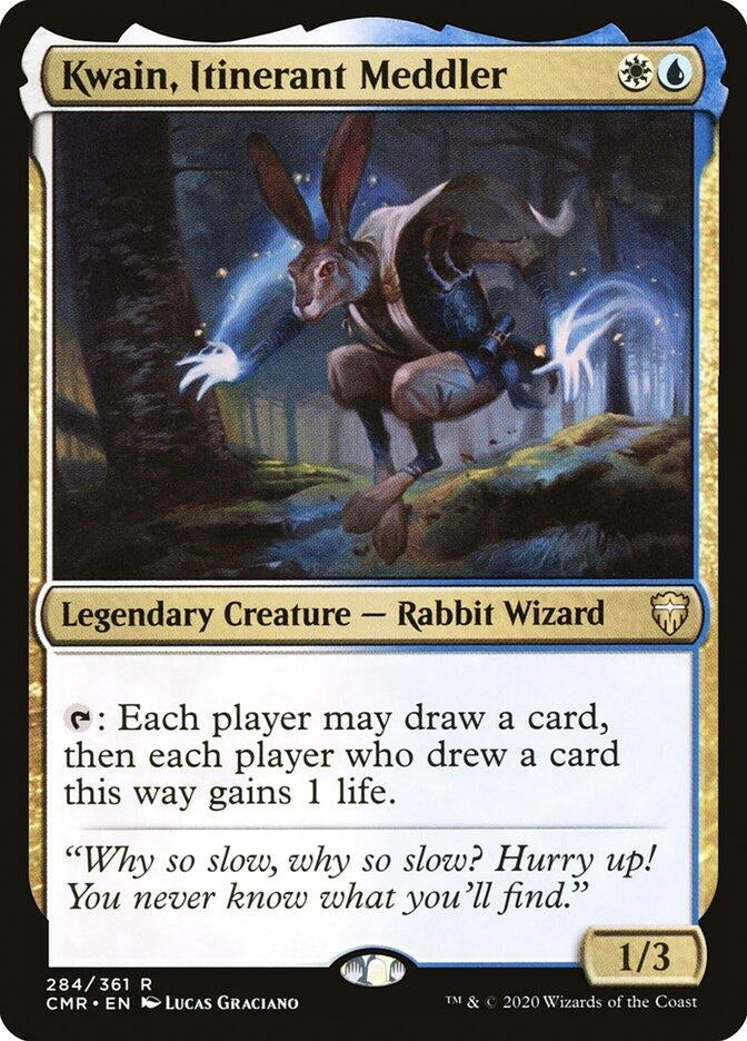 Image for Kwain, Itinerant Meddler (284) [Commander Legends] - Magic: The Gathering