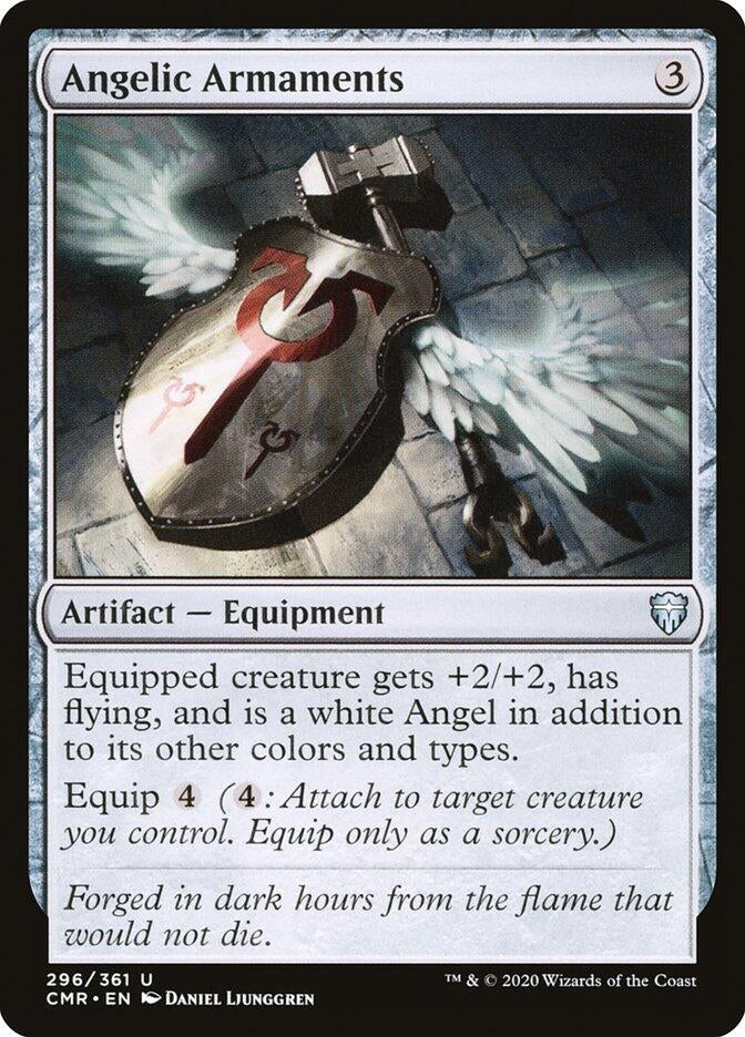 Image for Angelic Armaments (296) [Commander Legends] - Magic: The Gathering
