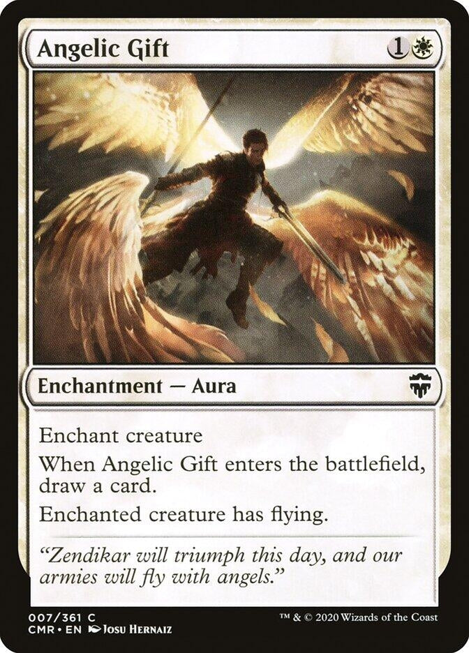 Image for Angelic Gift (7) [Commander Legends] - Magic: The Gathering