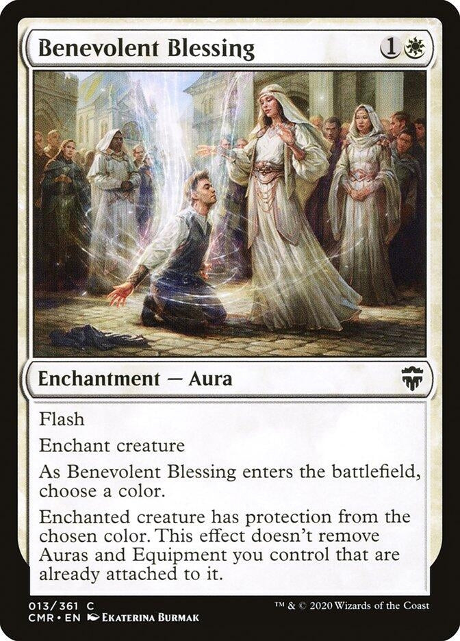 Image for Benevolent Blessing (13) [Commander Legends] - Magic: The Gathering