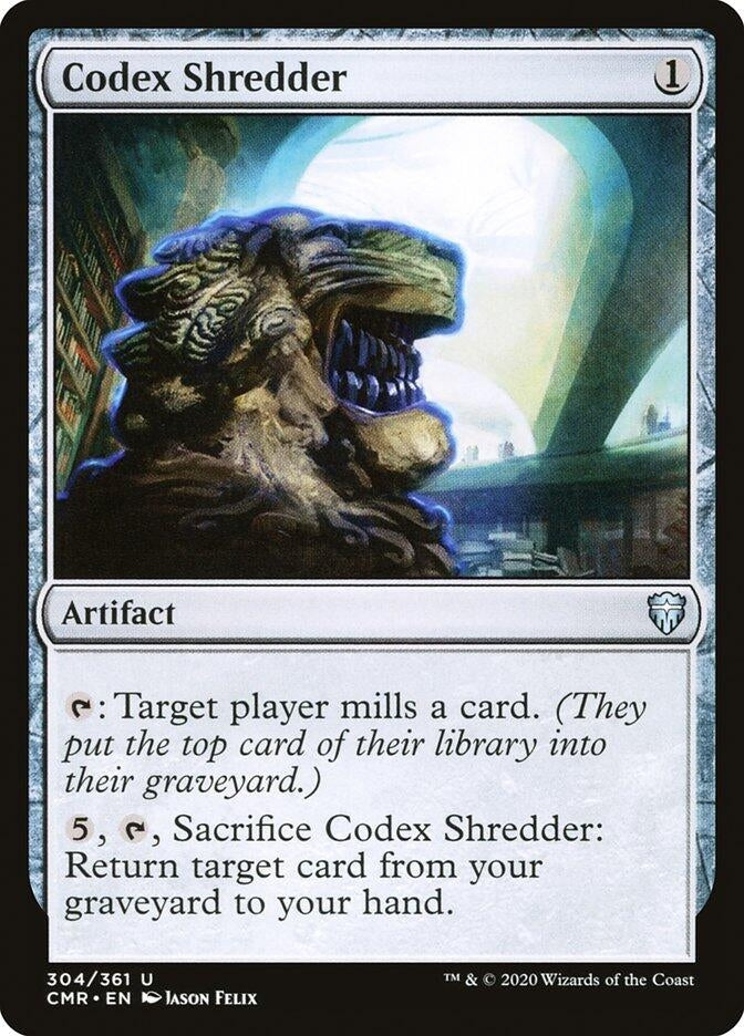 Image for Codex Shredder (304) [Commander Legends] - Magic: The Gathering