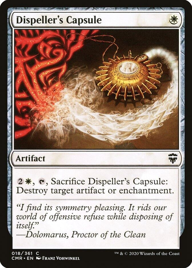 Image for Dispeller's Capsule (18) [Commander Legends] - Magic: The Gathering