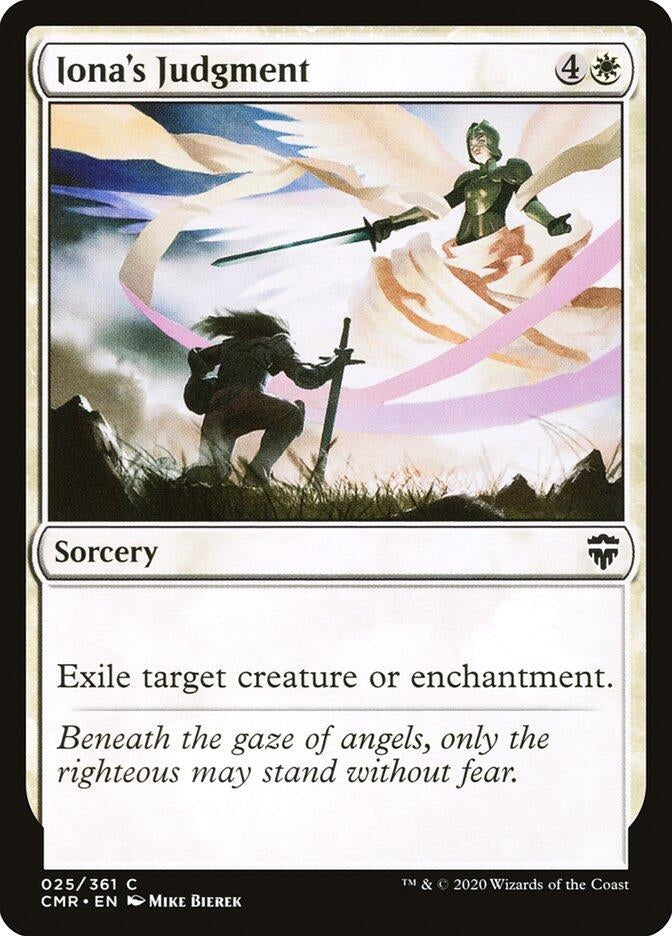 Image for Iona's Judgment (25) [Commander Legends] - Magic: The Gathering