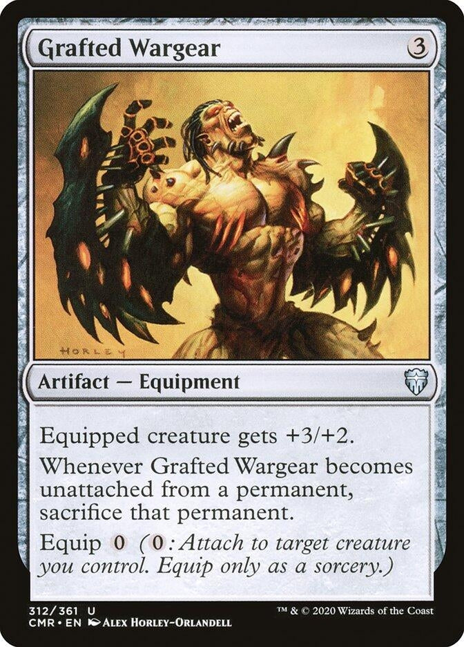 Image for Grafted Wargear (312) [Commander Legends] - Magic: The Gathering