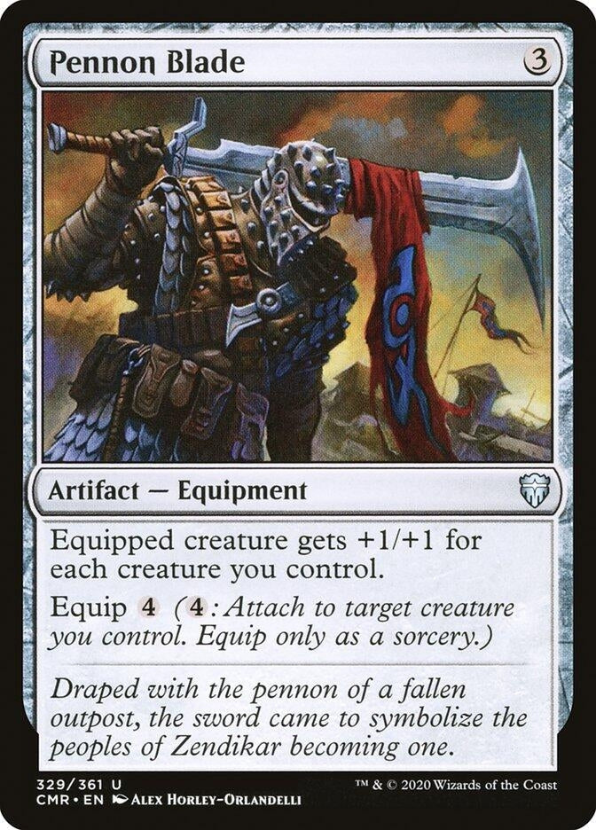 Image for Pennon Blade (329) [Commander Legends] - Magic: The Gathering