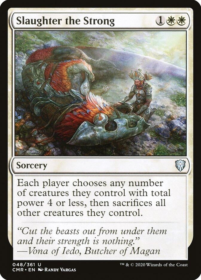 Image for Slaughter the Strong (48) [Commander Legends] - Magic: The Gathering