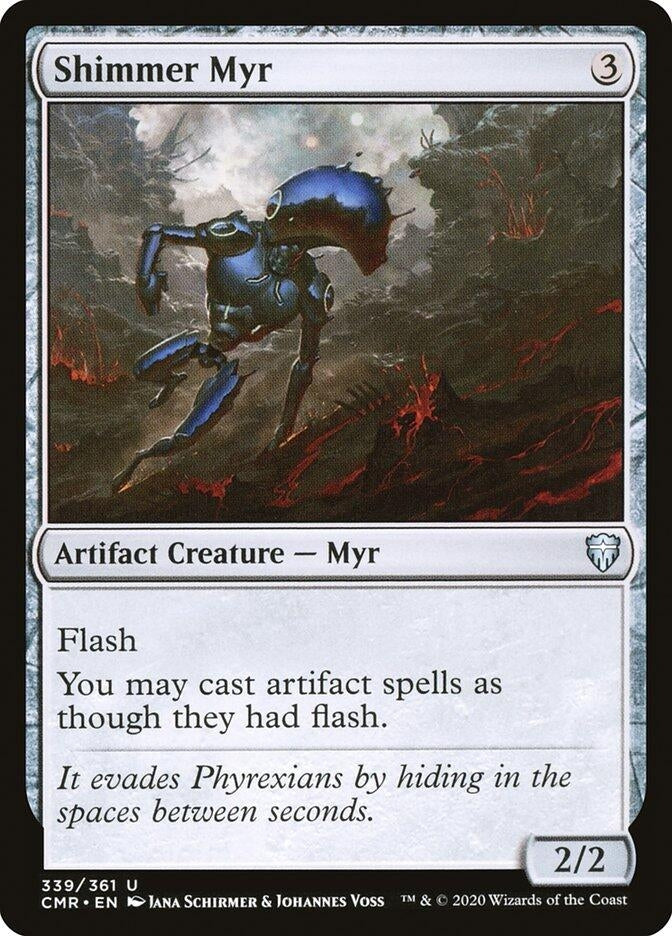 Image for Shimmer Myr (339) [Commander Legends] - Magic: The Gathering