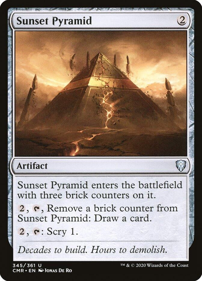 Image for Sunset Pyramid (345) [Commander Legends] - Magic: The Gathering