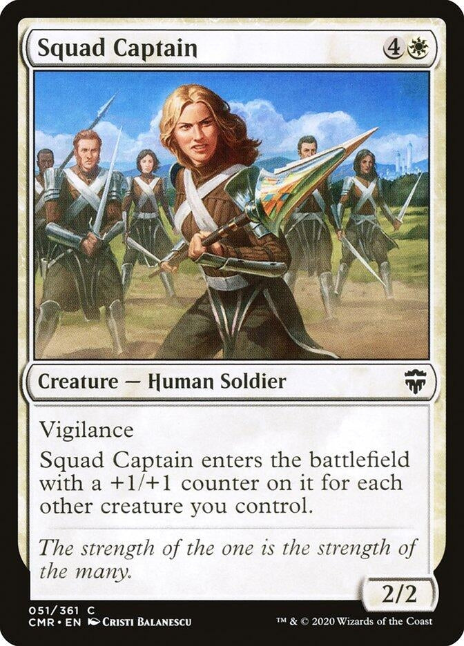 Image for Squad Captain (51) [Commander Legends] - Magic: The Gathering
