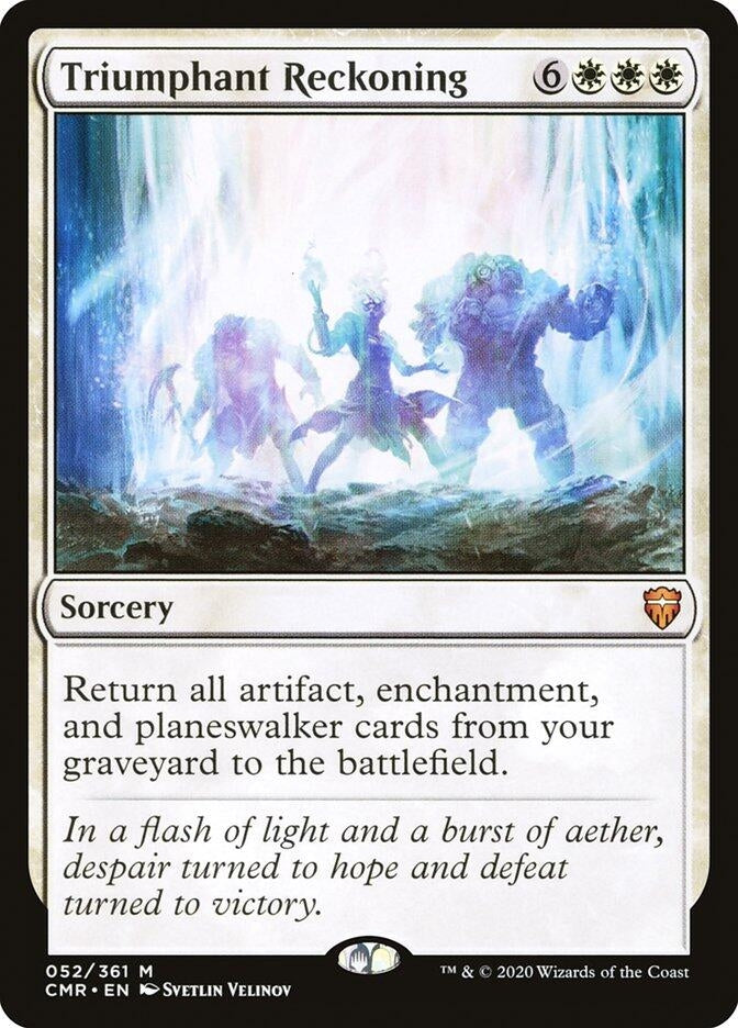 Image for Triumphant Reckoning (52) [Commander Legends] - Magic: The Gathering
