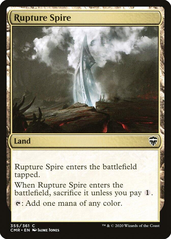 Image for Rupture Spire (355) (355) [Commander Legends] - Magic: The Gathering