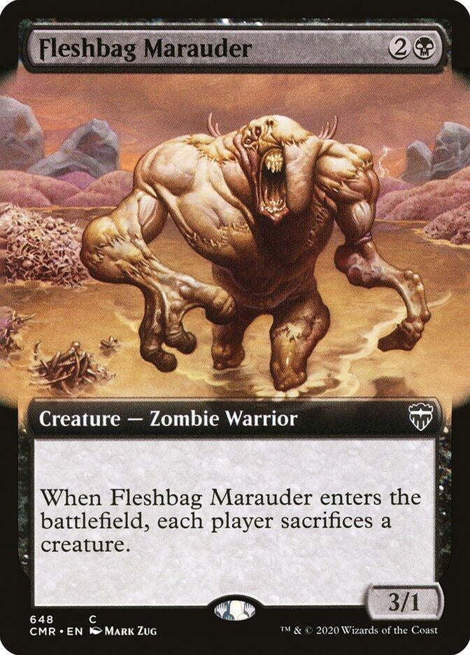 Image for Fleshbag Marauder (Extended Art) (648) [Commander Legends] - Magic: The Gathering