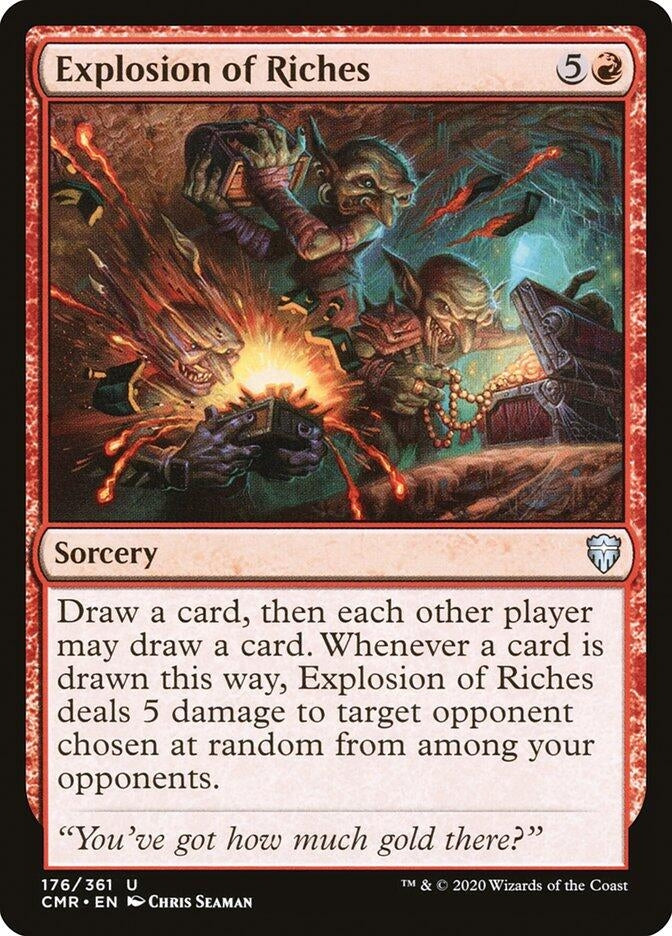 Image for Explosion of Riches (176) [Commander Legends] - Magic: The Gathering