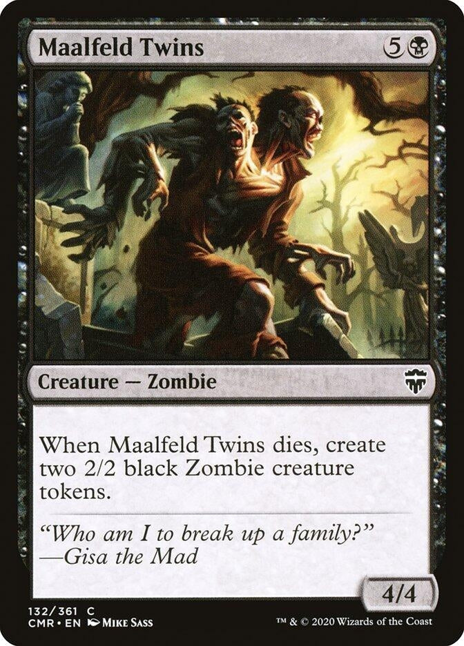 Image for Maalfeld Twins (132) [Commander Legends] - Magic: The Gathering