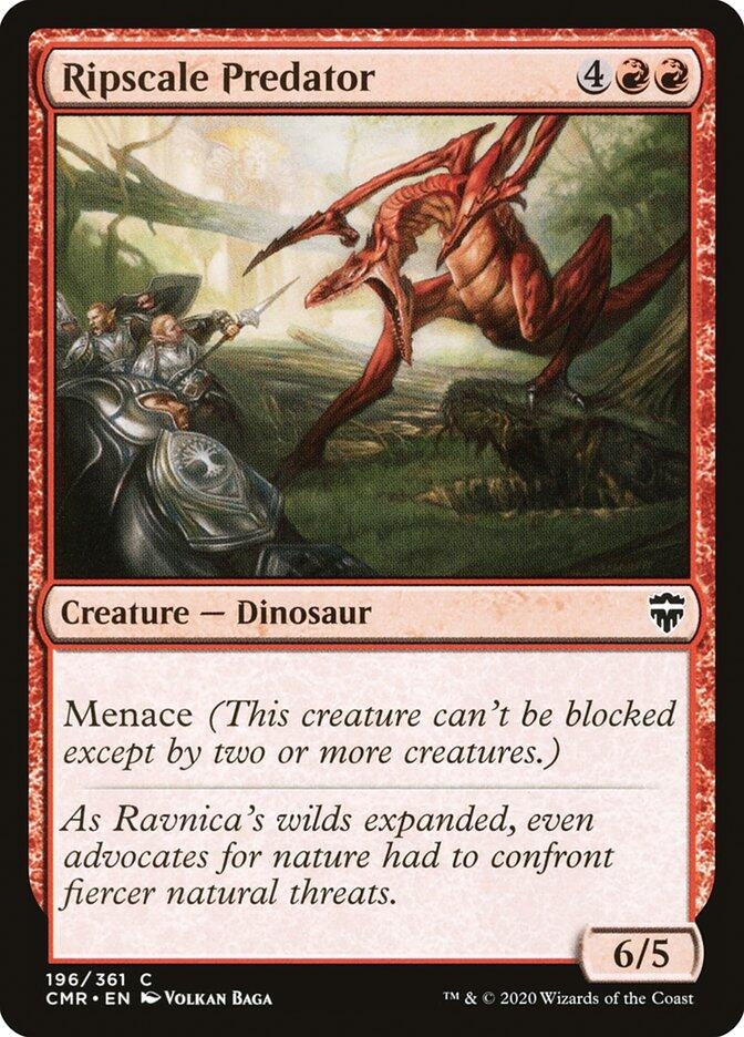 Image for Ripscale Predator (196) [Commander Legends] - Magic: The Gathering