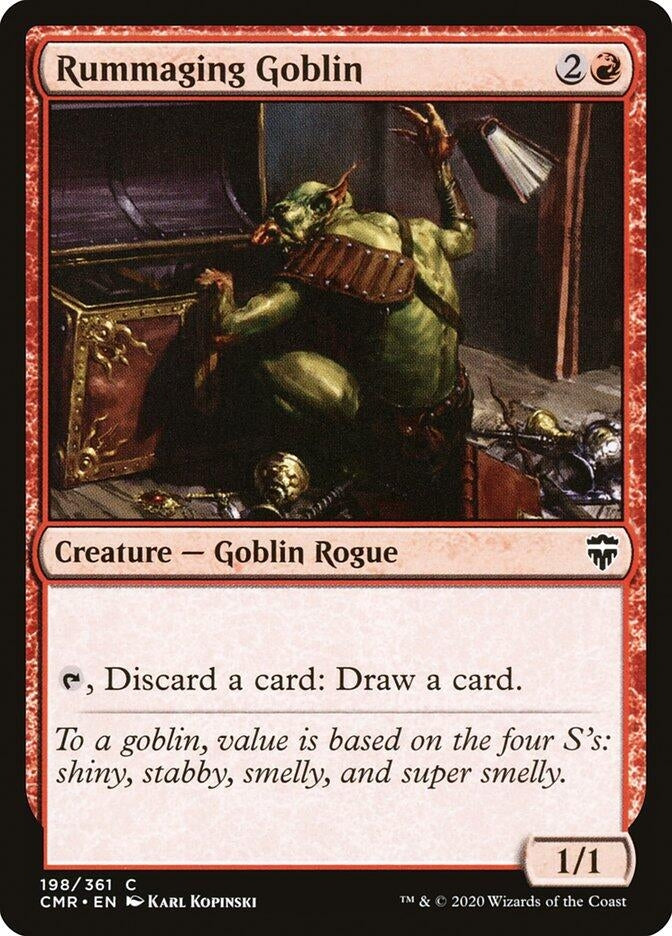 Image for Rummaging Goblin (198) [Commander Legends] - Magic: The Gathering