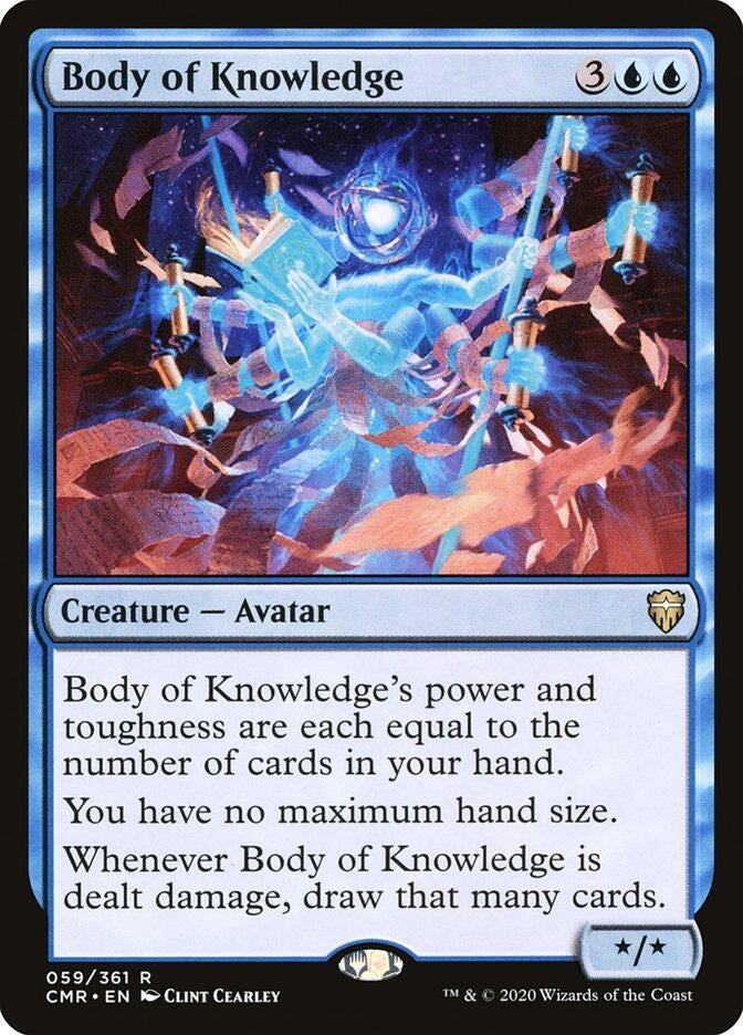 Image for Body of Knowledge (59) [Commander Legends] - Magic: The Gathering