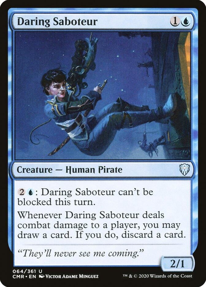 Image for Daring Saboteur (64) [Commander Legends] - Magic: The Gathering