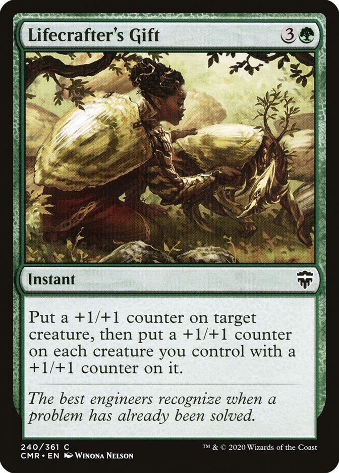 Image for Lifecrafter's Gift (240) [Commander Legends] - Magic: The Gathering